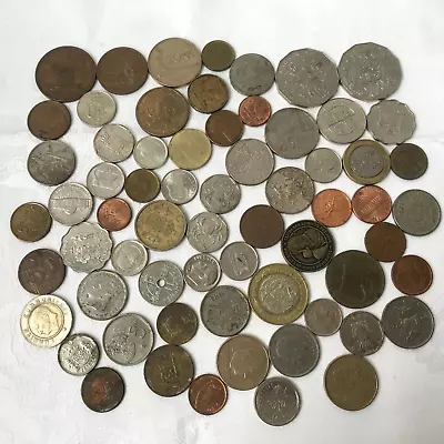 £12.99 • Buy Job Lot Mixed World Coins Various Dates Countries Foreign Collectable X65