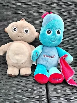 Iggle Piggle Squeek & Makka Pakka Soft Toy Bundle Plush Night Garden • £13.99