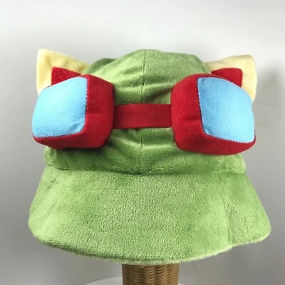$13.46 • Buy League Of Legends Hat Teemo Merch Bucket Cap Cosplay Costume Accessory Plush