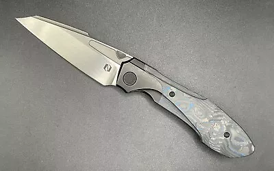 Null Knives Sub-Zero Voodoo Satin S90V Titanium & Arctic Fat Carbon 1 Of 30 Made • $1400