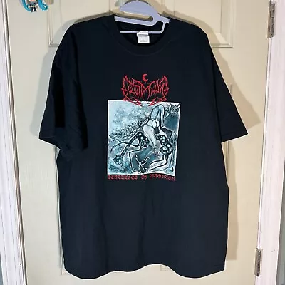 VTG Leviathan Tentacles Of Whorror Band Tour Sz XL Black Metal DSBM Xasthur • $199.95