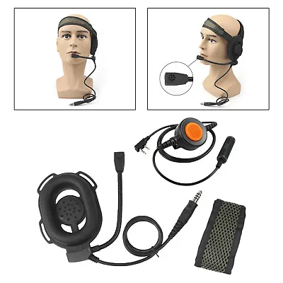 Z Tactical HD-01 Bowman Elite II Headset For Kenwood TK-208 TK-220 TK-240 TK-248 • £27.58