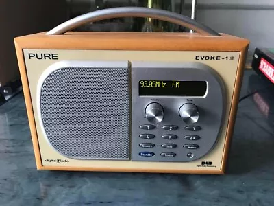 £5 • Buy Fully Working Pure Evoke 1S DAB - AM/FM Portable Radio
