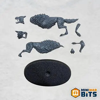 Dire Wolf Single Figure - Warhammer AoS Soulblight Gravelords • $5.90