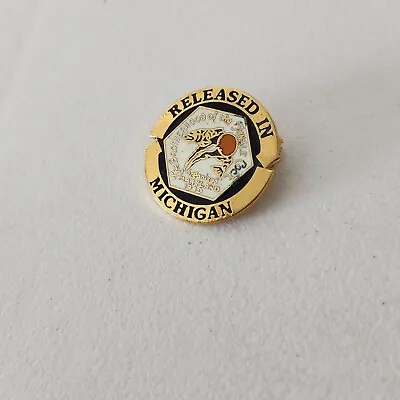 Maryland Brotherhood Of The Jungle Cock Pin Badge Released In Michigan Vintage • $19.98