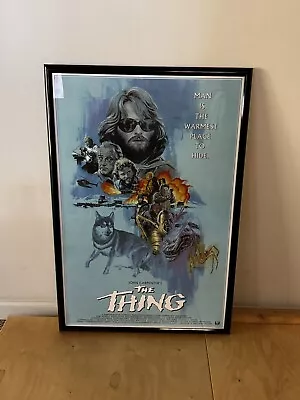 The Thing By Paul Mann 63/100 Screen Print Poster Art MINT Mondo 24 X36  • $349.99