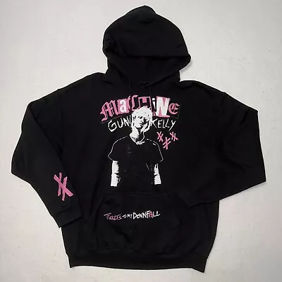 Machine Gun Kelly MGK Tickets To My Downfall Mainstream Hoodie Official Size M • $55.99