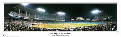 1993 Cleveland Municipal Stadium Last Night At Stadium Panoramic Poster #2003 • $52.95