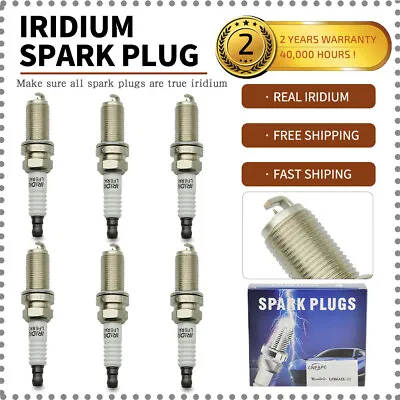 6Pcs LFR6AIX-11 IRIDIUM IX Resistor Spark Plug For BMW Lexus Mercedes-Benz 6619 • $30.66