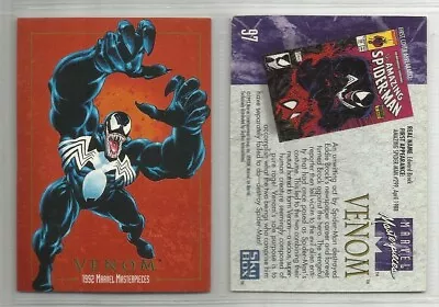 1992 Marvel Masterpieces: Series 1 (SkyBox) VENOM  Base Trading Card  #97 • $4.99