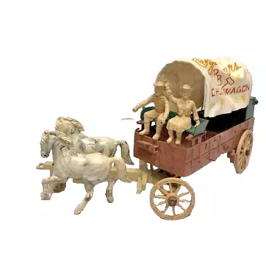 Vintage 1957 Roy Rogers Chuck Wagon Set W/Jeep And Records By Ideal • $120