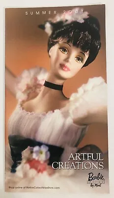 Barbie Collectibles By Mail Summer 2001 Catalog - ARTFUL CREATIONS • $4.99