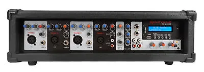 Rockville RPM45BT 1800w Powered 4 Channel Mixer/Amplifier W Bluetooth/EQ/Effects • $149.95