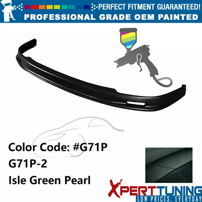 Fits 94-97 Acura Integra Mugen Style Front Bumper Lip PP #G71P Isle Green Pearl • $239.99