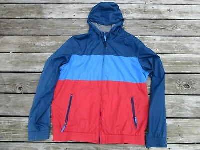 Mossimo Supply Co Colorblock Windbreaker W Hood. Size XXL. Exc Condition.  • $24