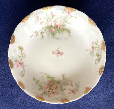 Schleiger 146 Haviland Limoges Gold Details Fruit/Dessert Bowl 5 1/2  • £8.20