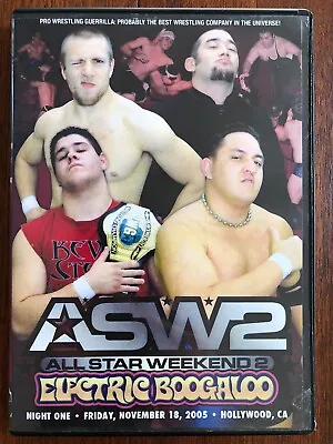 £14.99 • Buy Pro Wrestling Guerrilla ASW2 Electric Boogaloo All Star PWG DVD PWG 2005 Rare