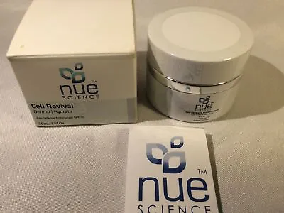 $23 • Buy (NEW) Nue Science Cell Revival - Defend/Hydrate Age Defense Moisturizer SPF30