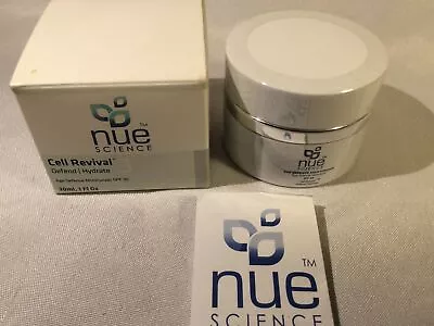 $23 • Buy (NEW) Nue Science Cell Revival - Defend/Hydrate Age Defense Moisturizer SPF30