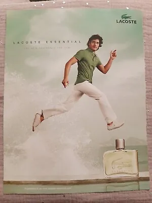 Perfume Paper Advertising. 2006 Lacoste Essential ANG - Perfume Ad • £1.54