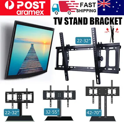 $17.66 • Buy TV Wall Mount Bracket Tilt Slim LCD LED 32 40 42 47 50 55 60 65 70 75 80 90inch