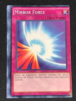 Yugioh Misprint! Mirror Force Ys14-ena12 1st Common! • $9.99