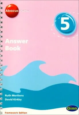 Abacus Evolve Year 5/P6 Answer Book Framework Ed... By Kirkby Dave Spiral Bound • £6.72