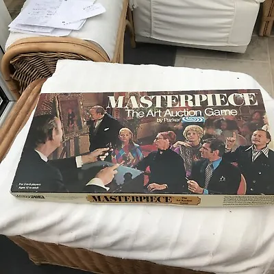 £46.95 • Buy Vintage   Masterpiece - The Art Auction  Board Game 1970 Super Condition