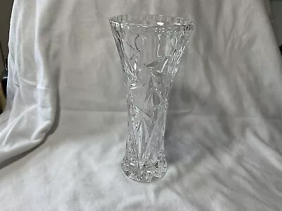 Vintage Lenox Crystal 6” Bud Vase Pinwheel & Star Design • $8