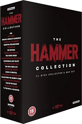 Ultimate Collection Hammer House Of Horror  Collection 21 DVDs   BEST BARGAN • £25