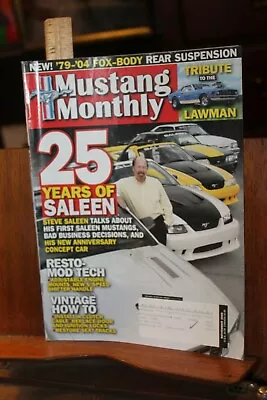 Mustang Monthly Magazine November 2008 • $4