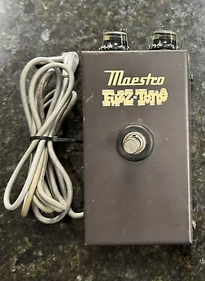 Gibson Model FZ-1A Maestro Fuzz-Tone Effect Pedal 60’s Vintage FREE SHIP NO RES • $300