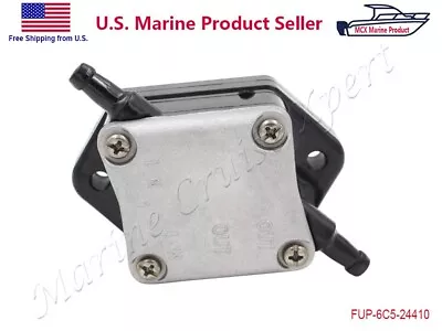 Outboard Fuel Pump 6C5-24410-00-00 For Yamaha Marine 40-60HP 4 Stroke • $29.50