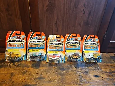 Matchbox Hero City Ultra Lot Of 5 Lock Boxer Squad Runner Fire Freezer #T12 • $18.99