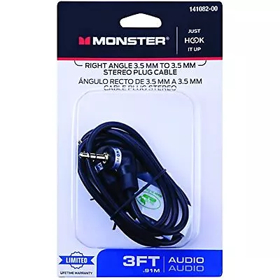 Monster Cable Stereo Cable Stereo 3 ' • $17.78