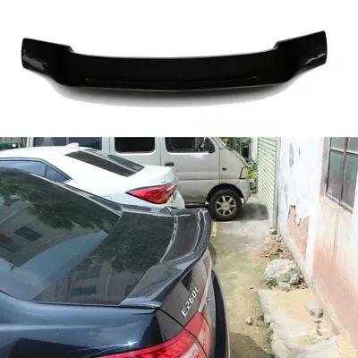 For Mercedes W212 E250 E350 Sedan Carbon Fiber Car Rear Lip Spoiler Wing • $132.05