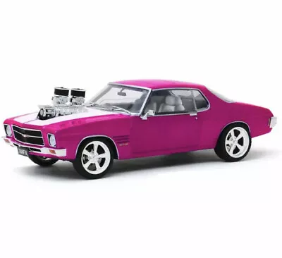 1:24 Holden Monaro HQ Pink / White 1973 * DDA207 • $65.95