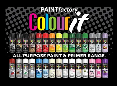 £6.29 • Buy All-Purpose Aerosol Spray Paint Matt Gloss Metal Wood Plastic 200,250,300& 400ML