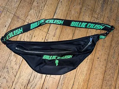 Billie Eilish H&M Hip Bag Fanny Pack Zipper Pouch Belt Polyester - New • $19.99