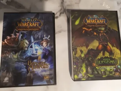 World Of Warcraft TCG 2x Starter Decks (Heroes Of Azeroth & March Of The Legion) • $85