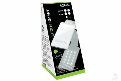 Aquael Leddy Smart LED 6W Shrimps Nano Lamp Clamping Lamp Lighting Aquarium • £63.31