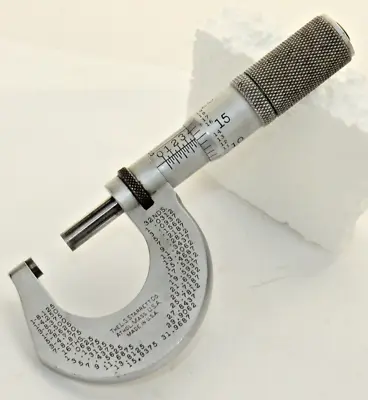 Starrett T230 1  Micrometer 0-1  Machinist Outside Carbide Friction .0001  Tool • $49.99