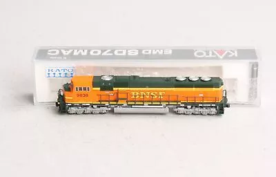Kato 176-6303 N Scale BNSF SD-70 MAC Diesel Locomotive #9838 LN/Box • $121.19