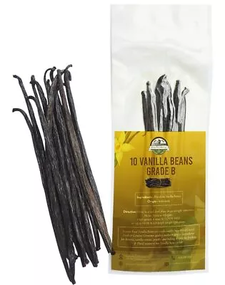 10 Vanilla Beans Grade B For Making Vanilla Extract Vanilla Beans For Extrac... • $17.64