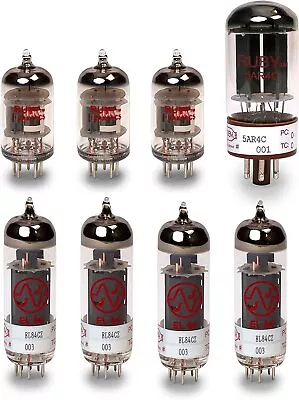 Vox AC30HW2 Tube Set With Matched Power Tubes Ruby And JJ Brand Tubes • $168.51