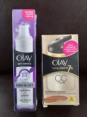 Lots X 2 Creams Olay : Anti-wrinkle Firm And Lift + CC Cream • £12.99