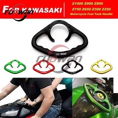 Passenger Hand Grip Tank Grab Bar Armrest For Kawasaki Z1000 Z900 Z800 Z750 Z650 • £33.60