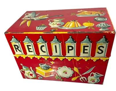 Stylecraft Recipe Tin Box #801 USA • $17