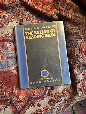 The Ballad Of Reading Gaol Oscar Wilde And John Vassos 1928 1st Ed Deco Salome • $165