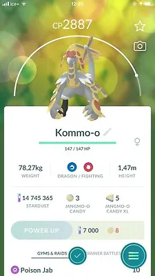 Pokemon Kommo-o Trade • $10